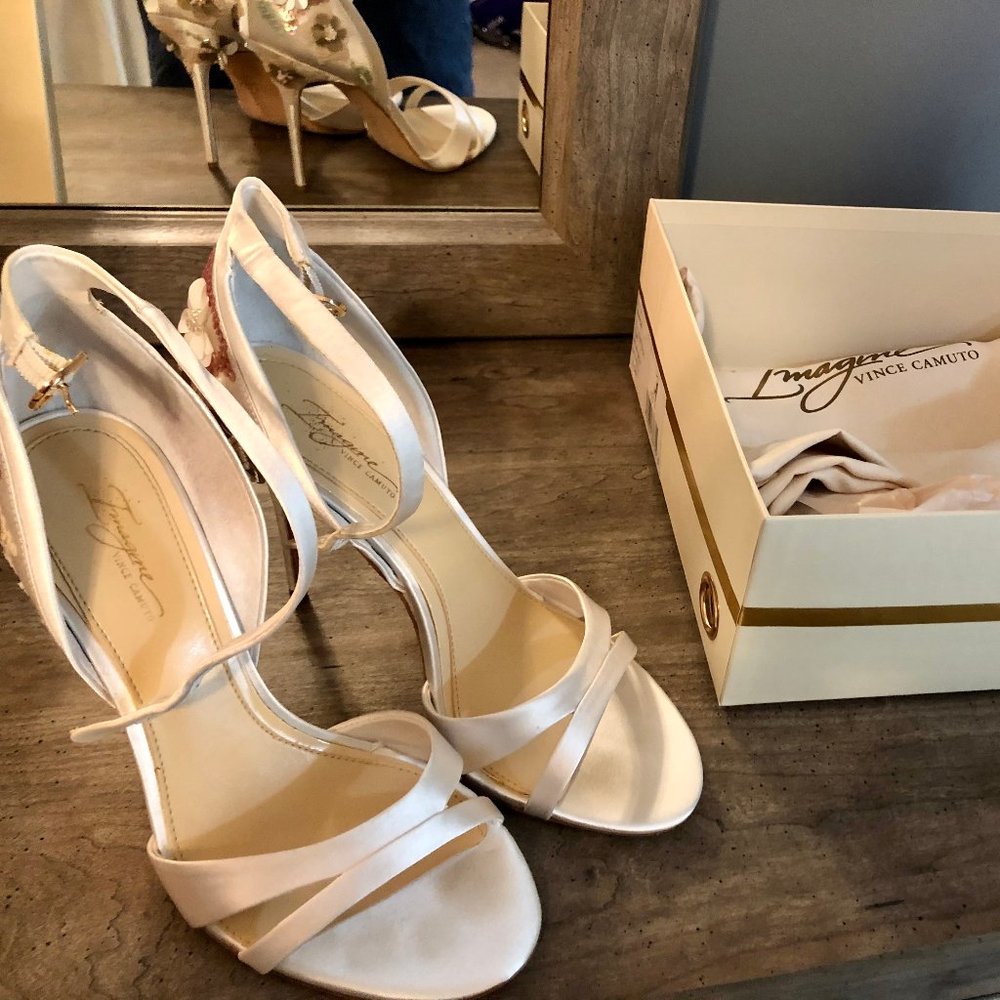 Women's Vince Camuto Deluxe Satin Heels